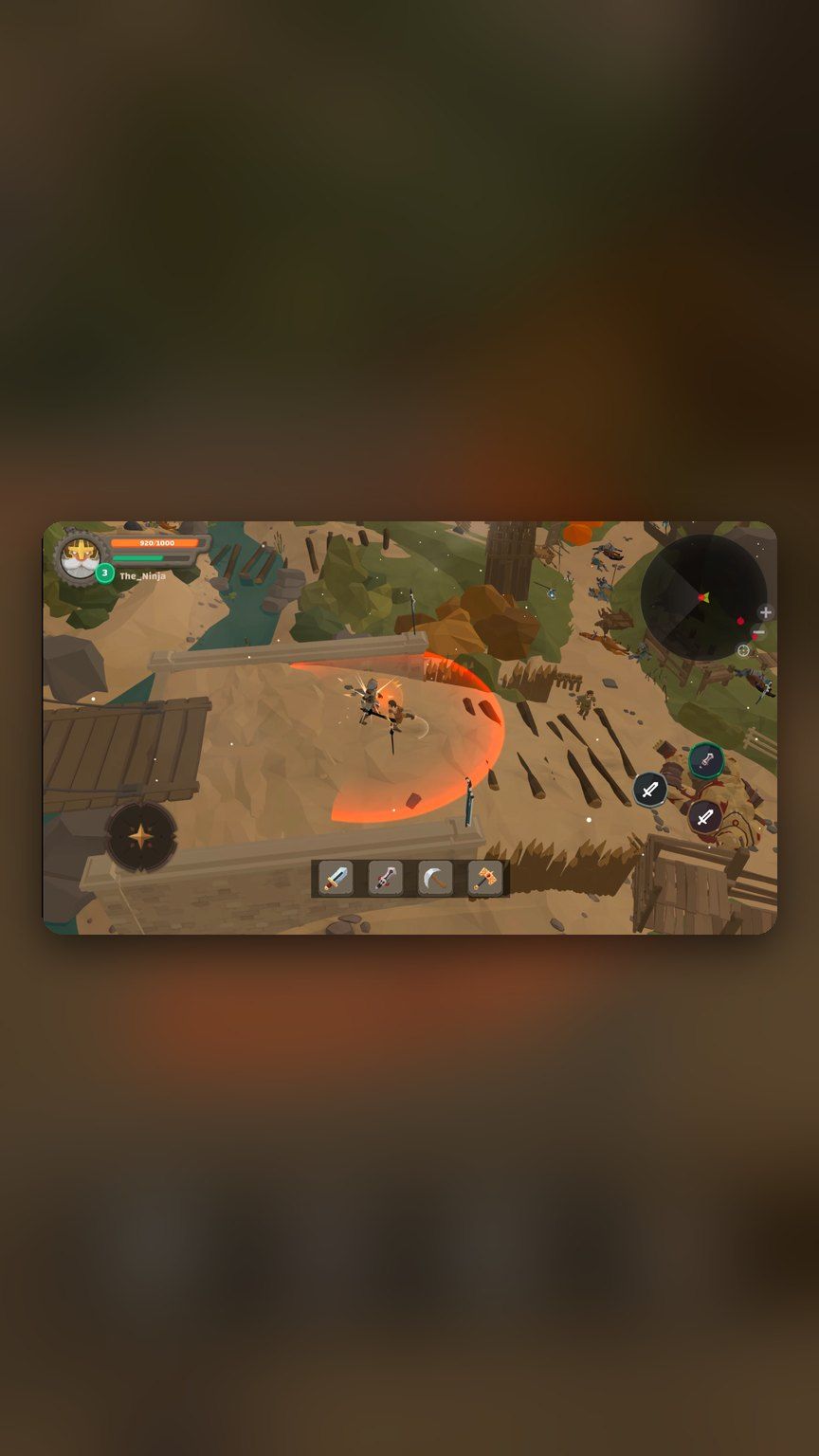 Blades of Destiny combat encounter