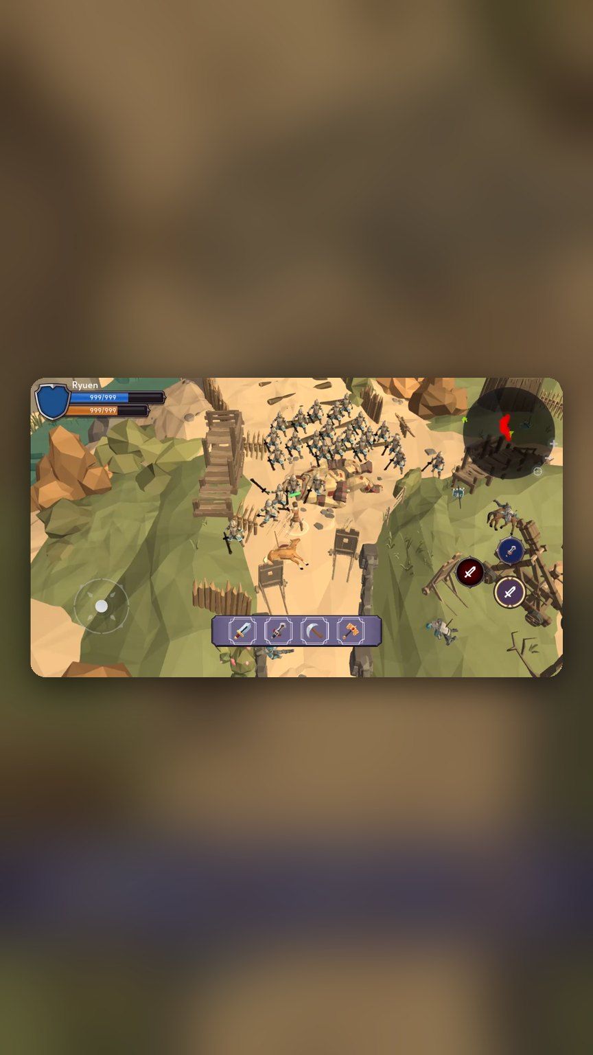 Blades of Destiny battlefield