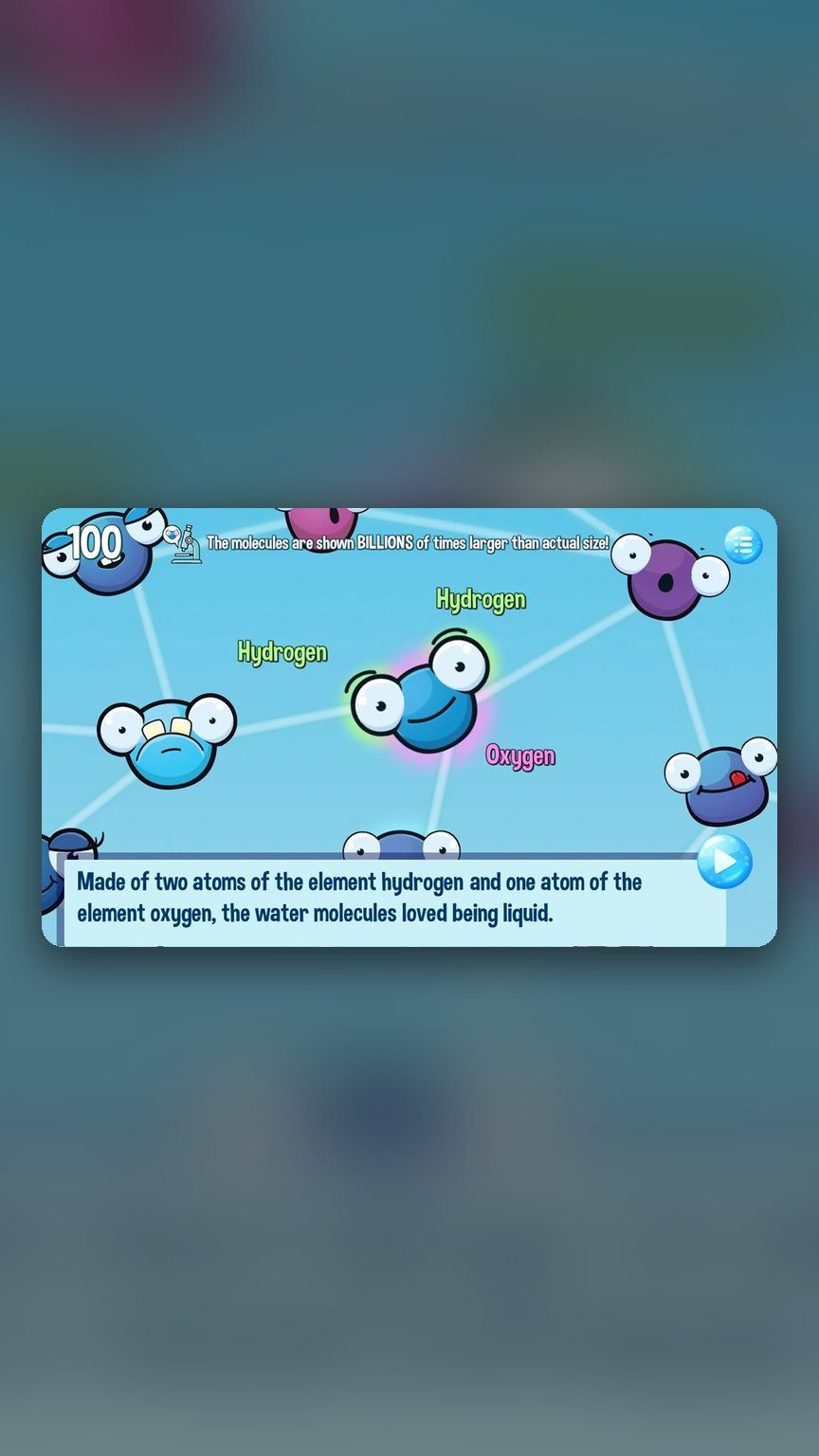 Connecting molecules in a science puzzle