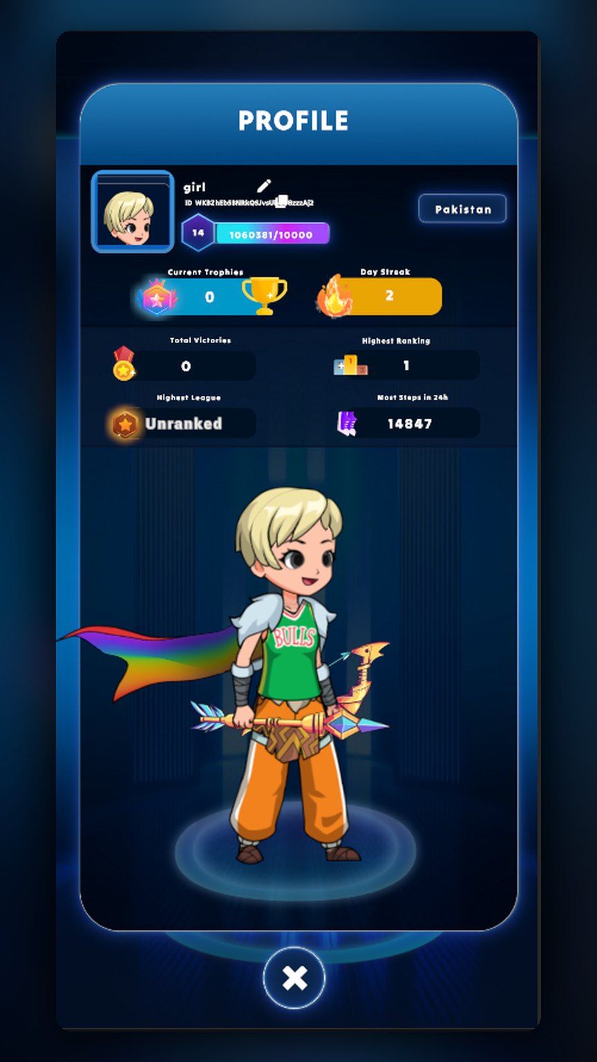 Walking Heroes hero profile