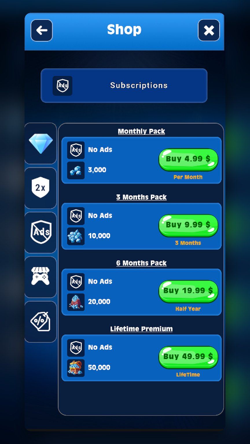 Walking Heroes shop and subscriptions